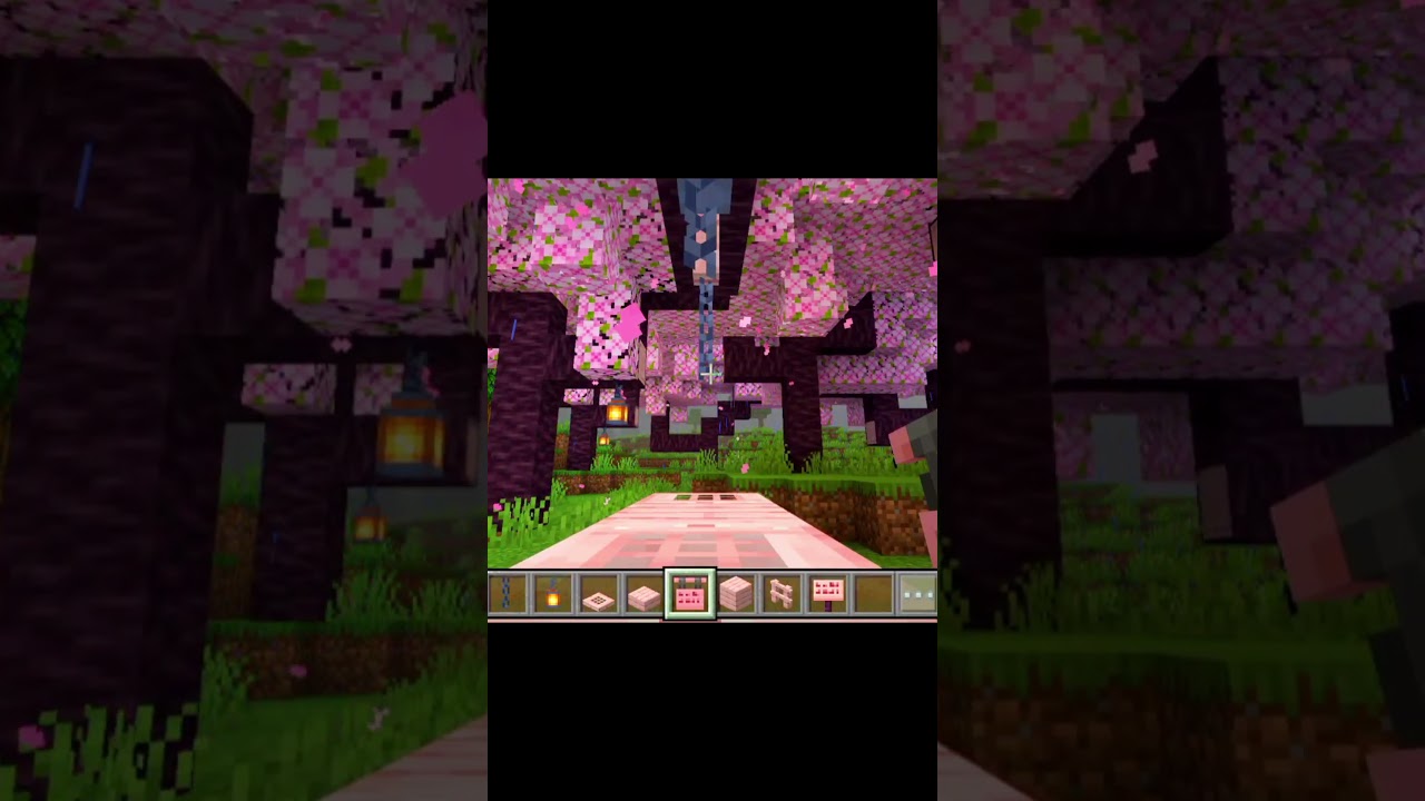 minecraft cherry Swing 🌸