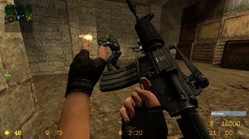 Counter Strike Source - De_Aztec ( T 0 - 7 CT )
