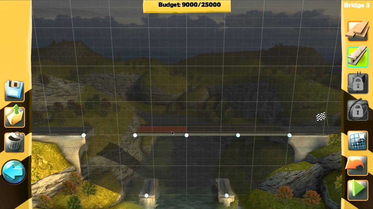 Let's Play Bridge Constructor - Part 1 Easy Mode... ish