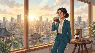 A Day in the Life of a Successful Corporate Girl ✨ | Ghibli Style AI Animation #corporatelife 