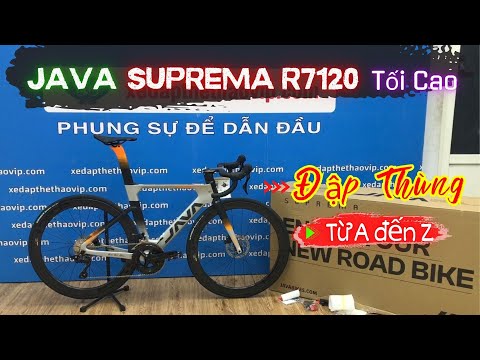 Unboxing the NEW JAVA SUPREMA, Shimano 105 R7120, A to Z Comprehensive Review 0989933958