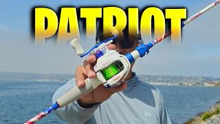 *NEW* KastKing Royale Legend Patriot - Fishing San Diego Bay