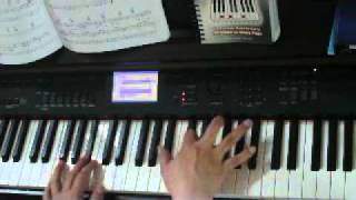 Miniatura de vídeo de "น้ำเซาะทราย จำรัส เศวตาภรณ์ piano cover"