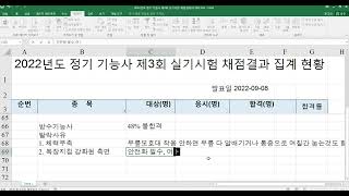 잡소리 칼럼6 - 22년도 3회차 건축도장기능사, 방수기능사 합격률을 보며