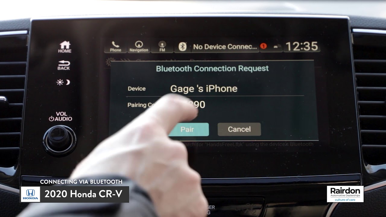 2020 Honda CR-V | Connecting Via Bluetooth | Rairdon Automotive Group