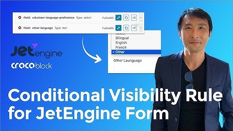 Conditional Visibility Rules for Form Fields