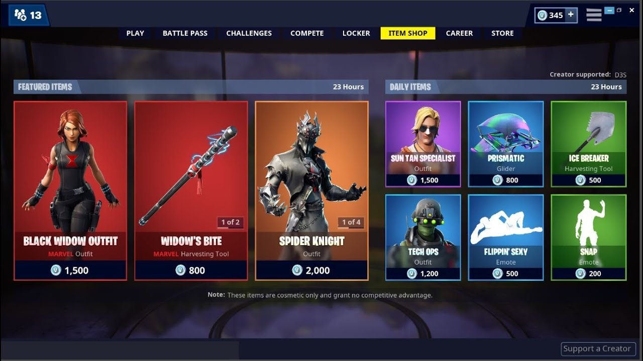 Fortnite Item Shop April 26 2019 | Fortnite - 1 000 V-bucks (virtual ... - 