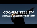 Cochise - Tell Em (feat.  $NOT) (Slowed Tiktok version) yeah make up make out i mean