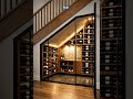 I Built a Wine Cellar Under My Stairs #satisfying #construction  #timelapse