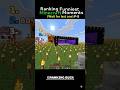 Ranking funniest minecraft moments (part 5) 😂 | #shorts#minecraft#fails