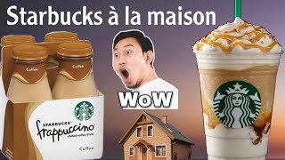 Recette Starbucks Frappuccino caramel à la maison  ستارباك فرابوتشينو