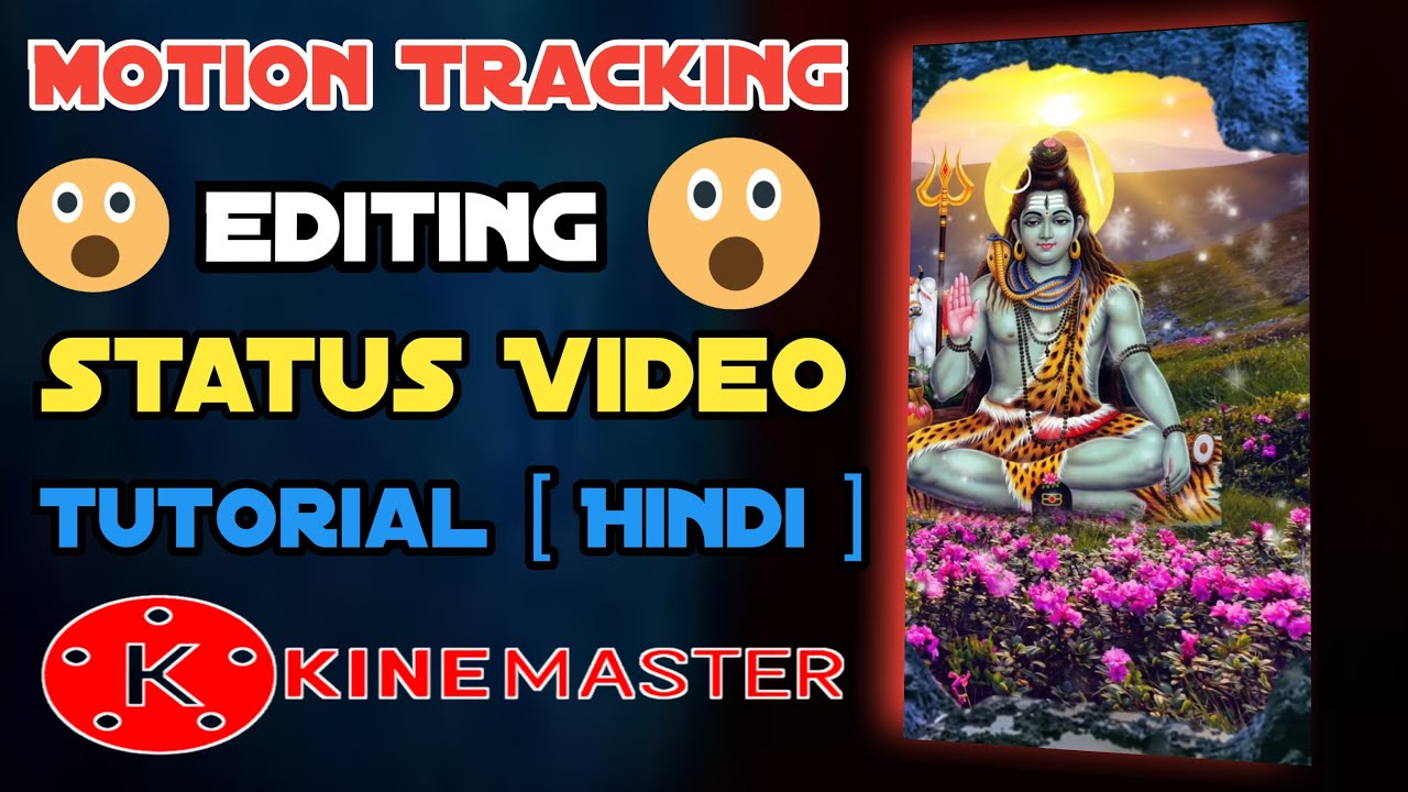 How to Make Motion Tracking Video in Kinemaster Motion Video Editing
