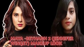 MAYA -BEYHADH 2(JENNIFER WINGET) INSPIRED MAKEUP TUTORIA/MAYA MAKEUP TUTORIAL||