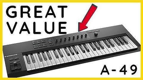 Native Instruments Komplete Kontrol A49 Controller Keyboard