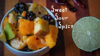 Sweet, Sour, and Spicy Fruit Salad