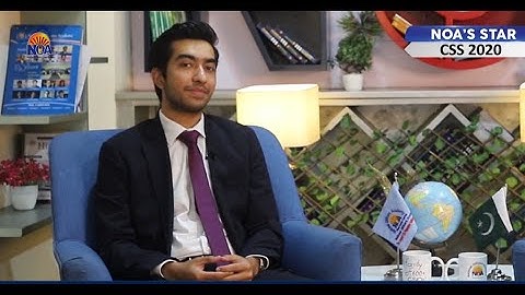 The Dream and Success Story of Ahmad Murtaza  (PAS) 1st in KP CSS 2020 | NOA Star | NOA CSS