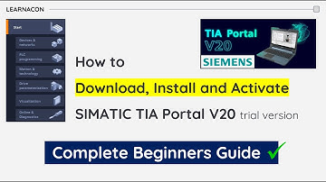 TIA Portal V20: Download, Install & Activate Trial (Beginner