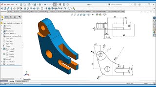 📌 Exercise 3D – 05 | SOLIDWORKS Bangla Tutorial | Mechanical Part Design Step by Step