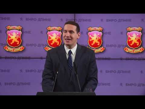 Прес конференција на Владимир Ѓорчев 21 01 2019