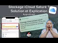 Stockage icloud satur  2020 solution et explication approfondi