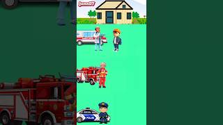 POLISI yang B4IK #kartun #animasi #shorts #games