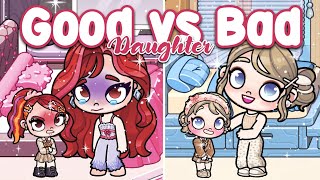 Good Daughter vs Bad Daughter 👧🏼✨| Lifestyle Comparison | Avatar World