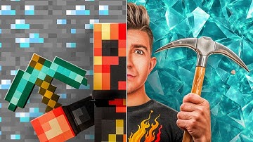 Mining MINECRAFT Blocks in Real Life!