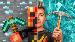 Trying To Break EVERY Minecraft Block In REAL LIFE!