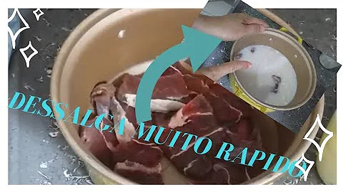 Como cortar a carne seca com leite?