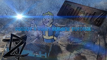 Fallout 4 Vault Tec workshop - How to build a vault outside on a settlement [tutorial]