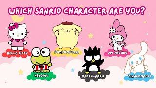 Which Sanrio Character Are You? Aesthetic Personality Quiz Hello Kitty, My Melody & More