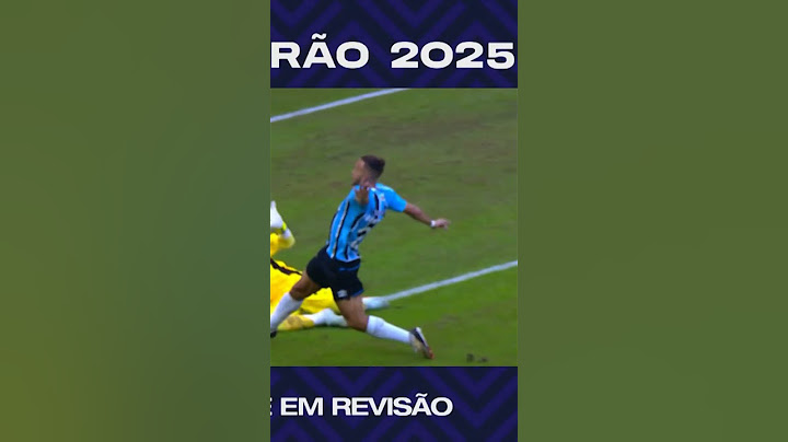 Arbitragem Brasileira mostra ser Decadente!! Pênalti bizarro marcado pro Grêmio!!