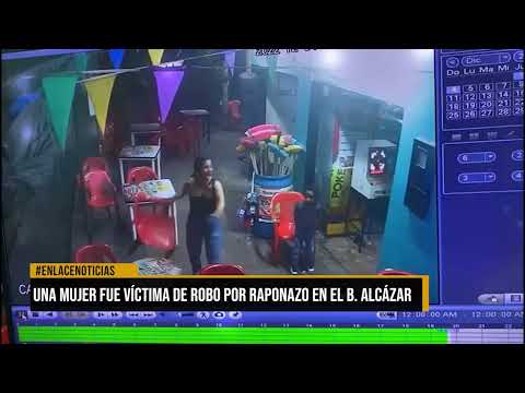 Una mujer fue víctima de robo por rasponazo en el Barrio Alcázar