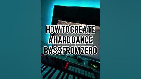 HOW TO MAKE THIS HARD DANCE BASS! #shorts #short #thnderzteam #thnderz