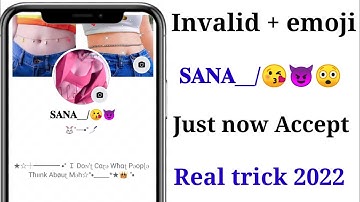 How to Create Emoji 🥰 Name id Without Update 2022 | Emoji name facebook Idd | Make Emoji name fb idd