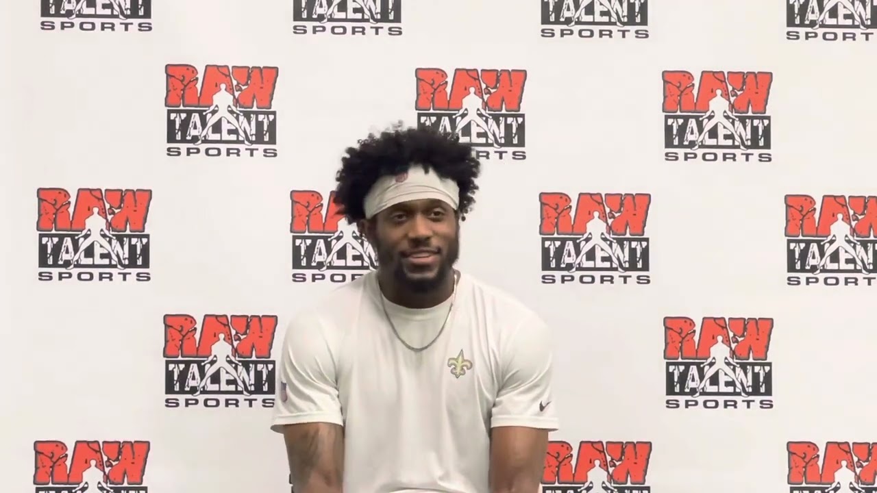 Dylan Mabin Defensive Back New Orleans Saints talking off season