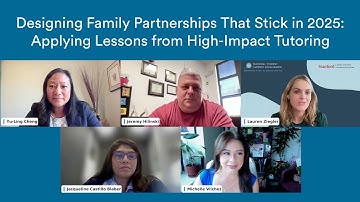 Designing Family Partnerships That Stick in 2025: Applying Lessons from High-Impact Tutoring