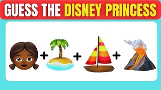 How Well Do You Know About the Disney Princesses? |Only 1 % Can Guess the Disney Princess By Emoji