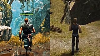 Gothic Original vs Remake Early Graphics Comparison