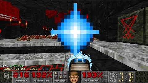 DOOM II - Death in Excess - MAP 12 (Deliverance) - UV-Max in 51:36