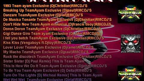 TEAM AYAM VOL.6 NONSTOP PROMOTIONAL ROXAS MIX CLUB DJ'S