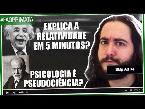 Matemática é Ciência? Psicologia é Pseudociência? Relatividade em 5 minutos? | FAQPrimata #27