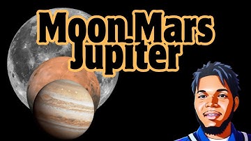 Power of Planetary Alignment: Moon Conjunct Mars & Jupiter