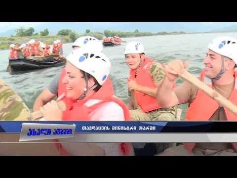 თავდაცვის მინისტრი ჯარში-დღე პირველი 28.07.2015