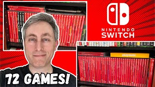 My Nintendo Switch Collection - 72 Games!