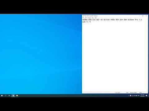 Hướng dẫn cài đặt trình xem ảnh ACDSee Pro 7 trên HĐH Windows.