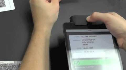 iPad Mini ID Scanner - Bar & Club Stats