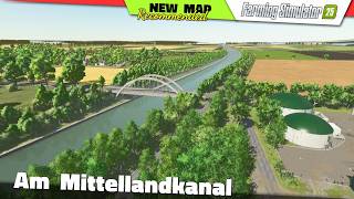 FS25 ★ NEW MAP "Am Mittellandkanal" - Farming Simulator 25 New Map Review QHD
