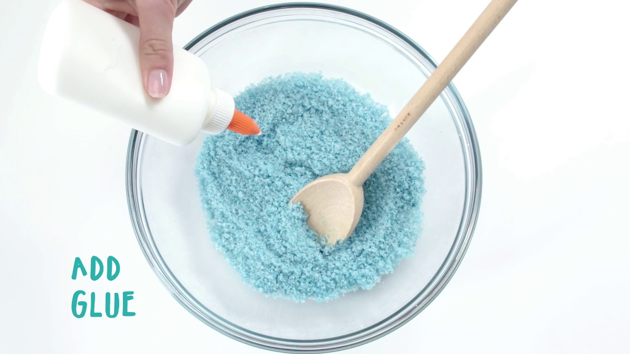 How to Make Kinetic Sand (just 3 Ingredients!)