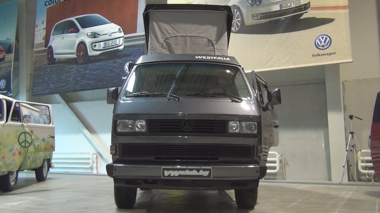 Volkswagen Transporter T3 Westfalia Dark Grey 1987 Exterior And Interior